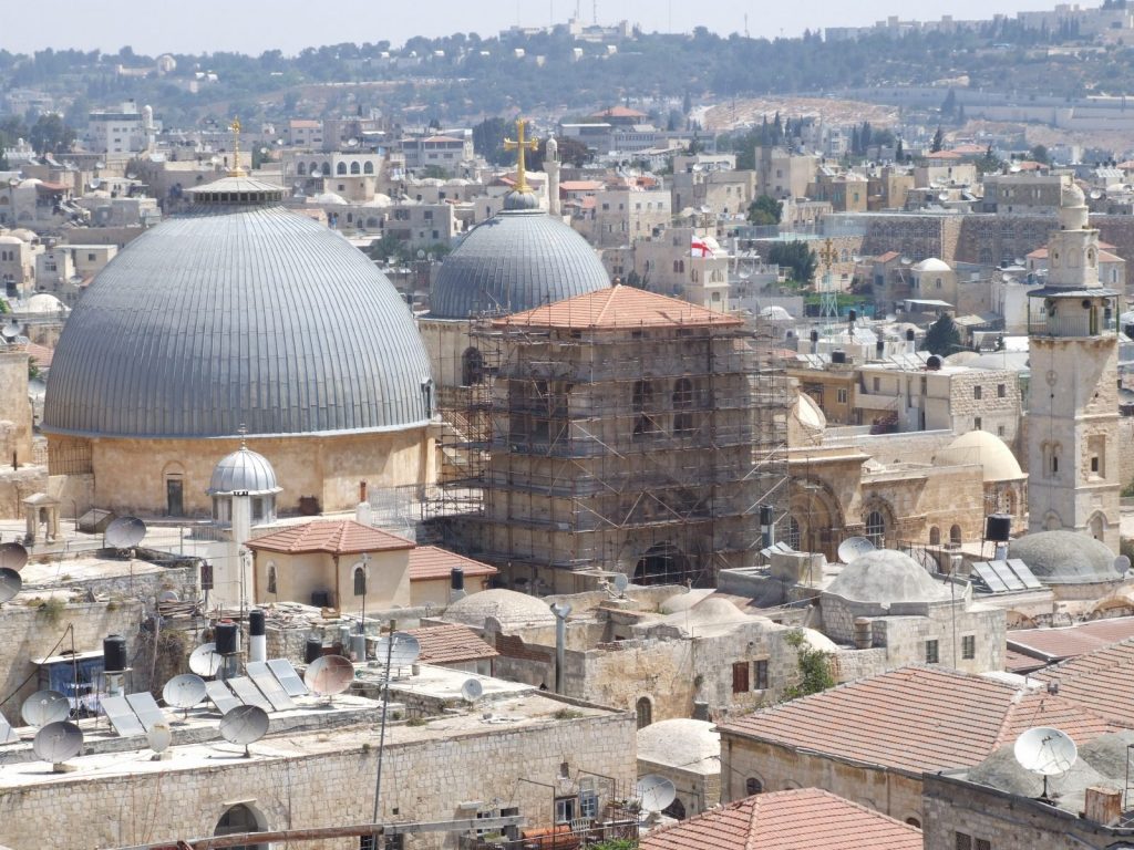 Holy Sepulchre domes (exterior)