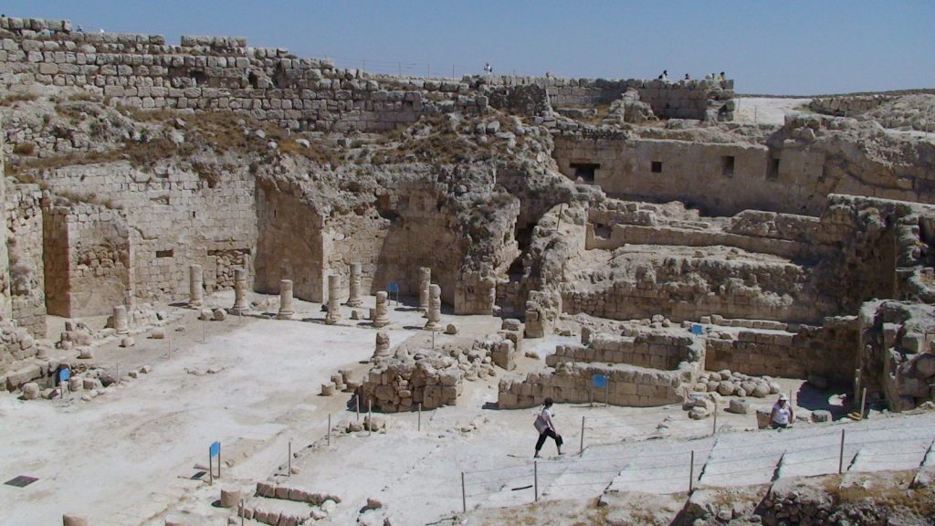 Herodion palace area